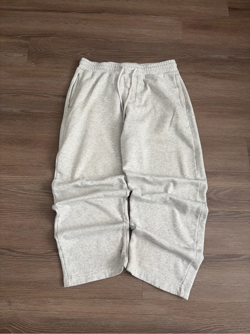 Plain Gray Hollister Baggy Sweatpants Size M men